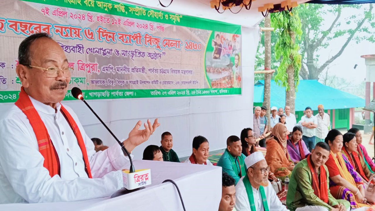 অরাজকতা, নাশকতা স্বাধীন সার্বভৌম দেশে কাম্য হতে পারে না-  কুজেন্দ্র লাল ত্রিপুরা এমপি