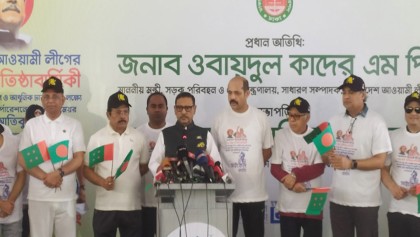 বঙ্গবন্ধুকন্যা যা করেন, বাংলাদেশের স্বার্থেই করেন- কাদের