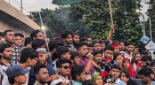 ফ্যাসিবাদের ‘দোসরদের’ অপসারণ দাবিতে ঢাবিতে মানববন্ধন